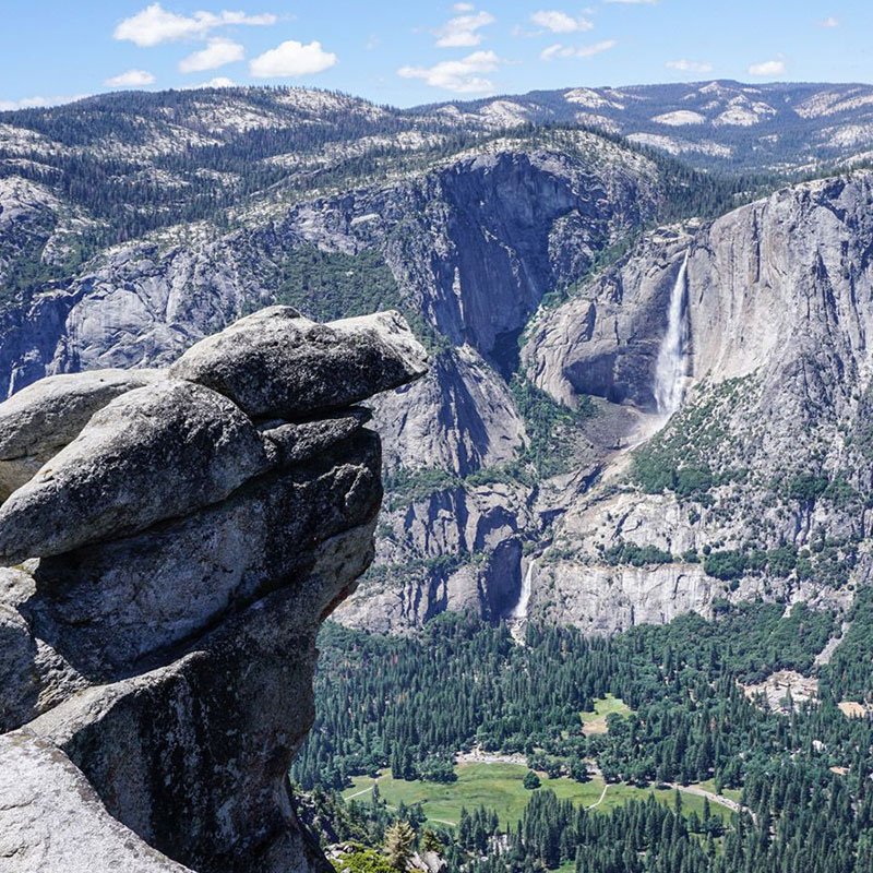 Sentinel Dome to Glacier Point