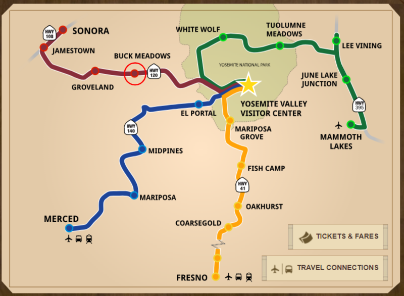 Explore Yosemite Valley with Ease Yarts Bus Service